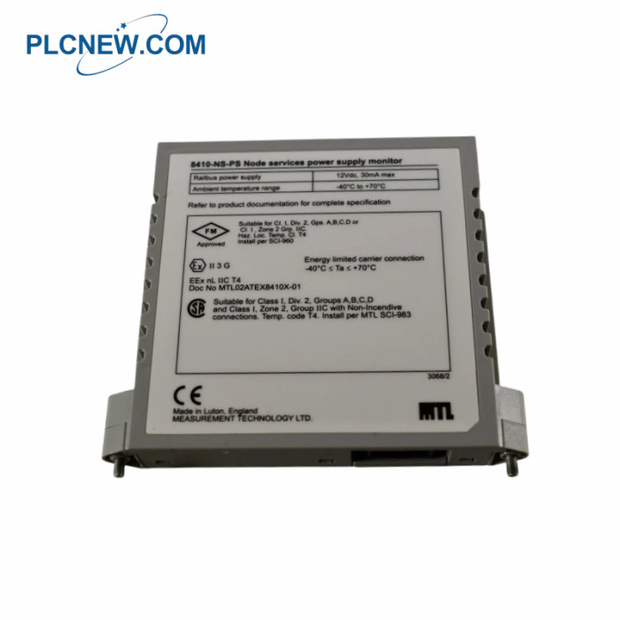 EMERSON 8410-NS-PS Power Supply Monitor Module