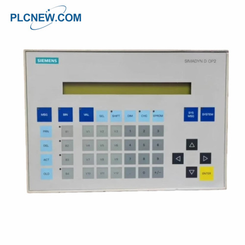 SIEMENS 6DD1670-0AG0 Operator Panel