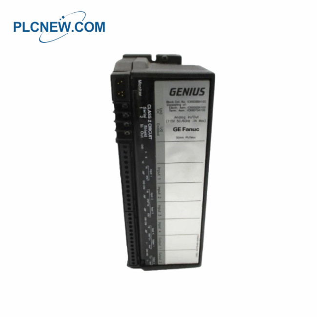 GE IC660BBA100 Analog I/O Block