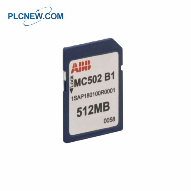 ABB 1SAP180100R0001 MC502 B0 Memory Card
