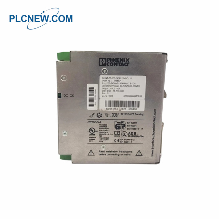 PHOENIX CONTACT QUINT-PS100-240AC/24DC/10 2938604 Power supply