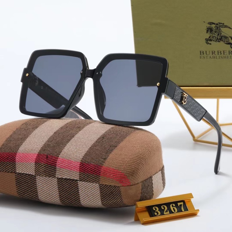 BURBERRY S Black PC Multi AC Women's Outdoor Fashion Sunglasses