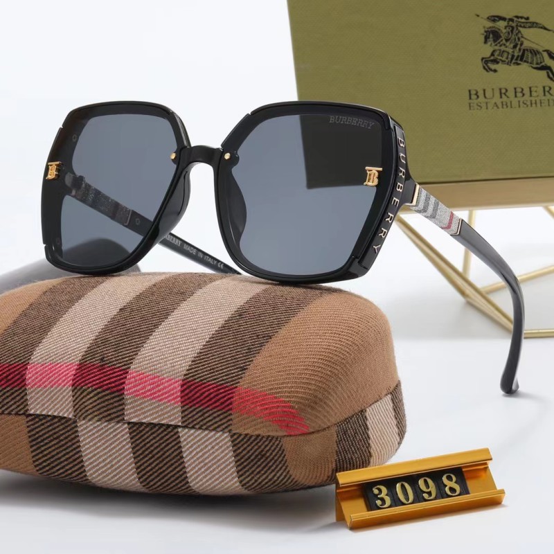 BURBERRY S Black PC Multi AC Women's Outdoor Fashion Sunglasses