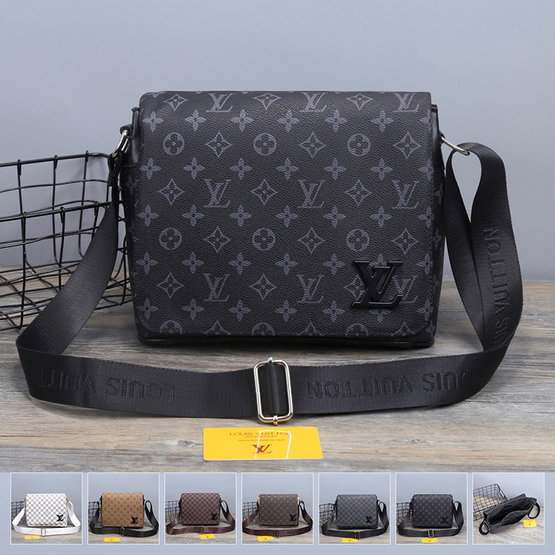Men Messenger Shoulder Laptop Bags Leather Goods Handbags Business