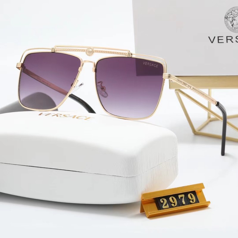 VERSACE Champagne PC Multi AC Women's Outdoor Fashion Sunglasses