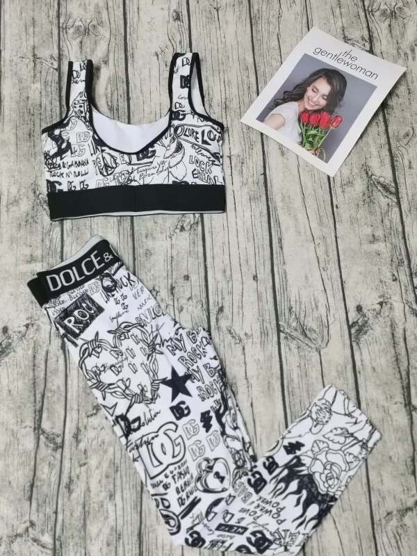 D&G White Digital Print One Piece DOT Backless Spandex/Polyester Printed Sunmmer Female Adult Holiday