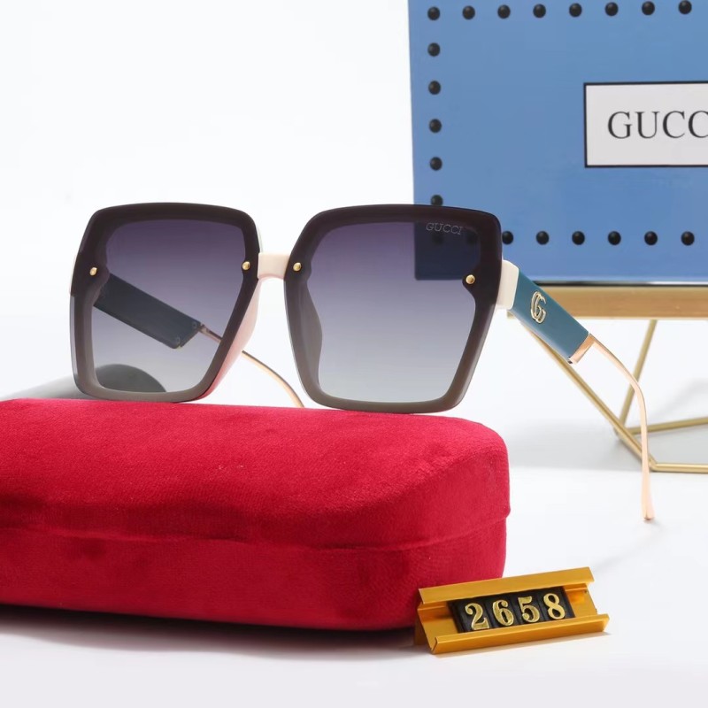 GUCCI S Black PC Multi AC Women's Outdoor Polarized Sunglasses