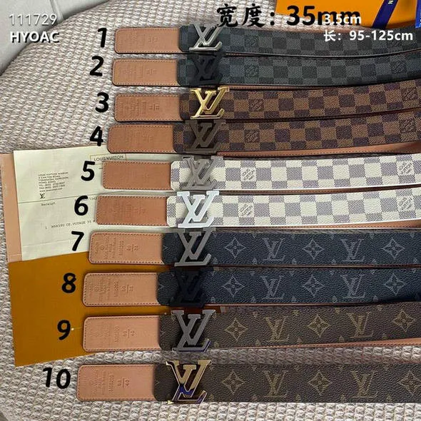 L Belts 3A 3.5CM-48 Good Quality