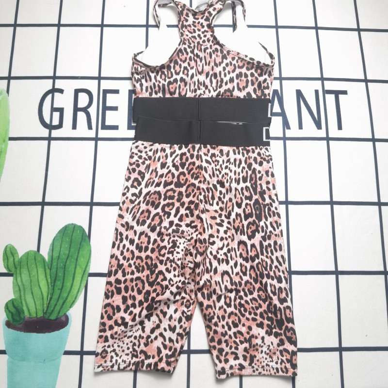 D&G Brown Digital Print One Piece DOT Backless Spandex/Polyester Printed Sunmmer Female Adult Holiday