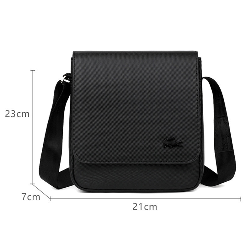 Men Outdoor Messenger Shoulder Bag Flap Bags Leather Small Handbags Business