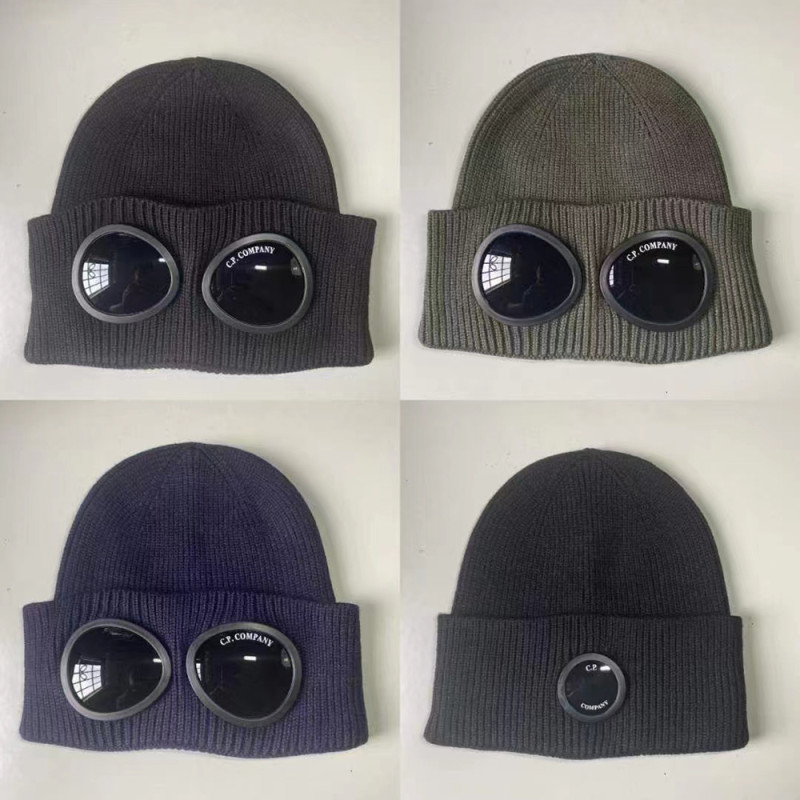 Men Women Beanie Hat Winter Wool Knitted Baggy Pull On Soft Caps