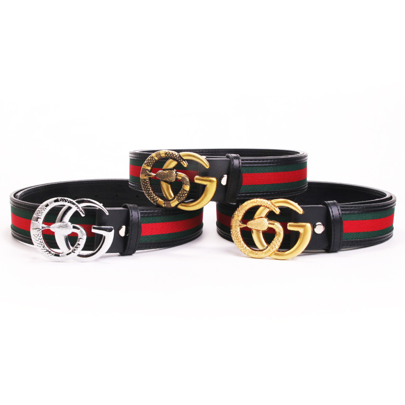 Women Men Belt 3.5 cm Cowhide Leather Buckle Belt Unisex Waistband Waist Strap
