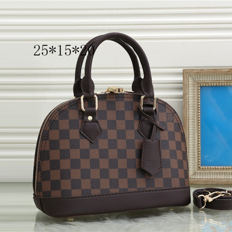 Women Leather Shoulder Bag Tote Handles Bag Handbags Size M