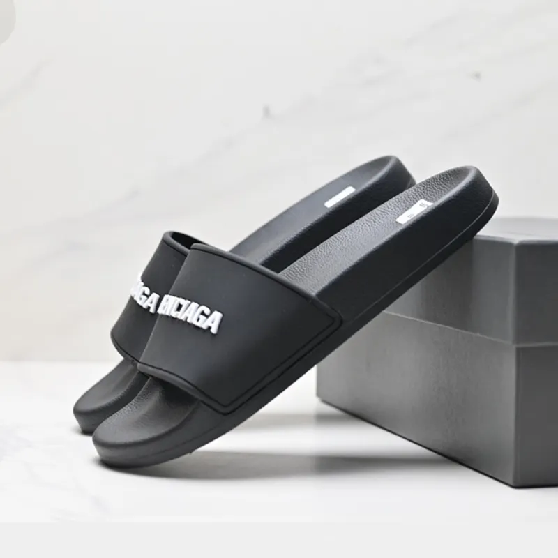 Men Women Slides Slip On Slippers Mules Sandals Casual Shoes Sole Unisex 35-45