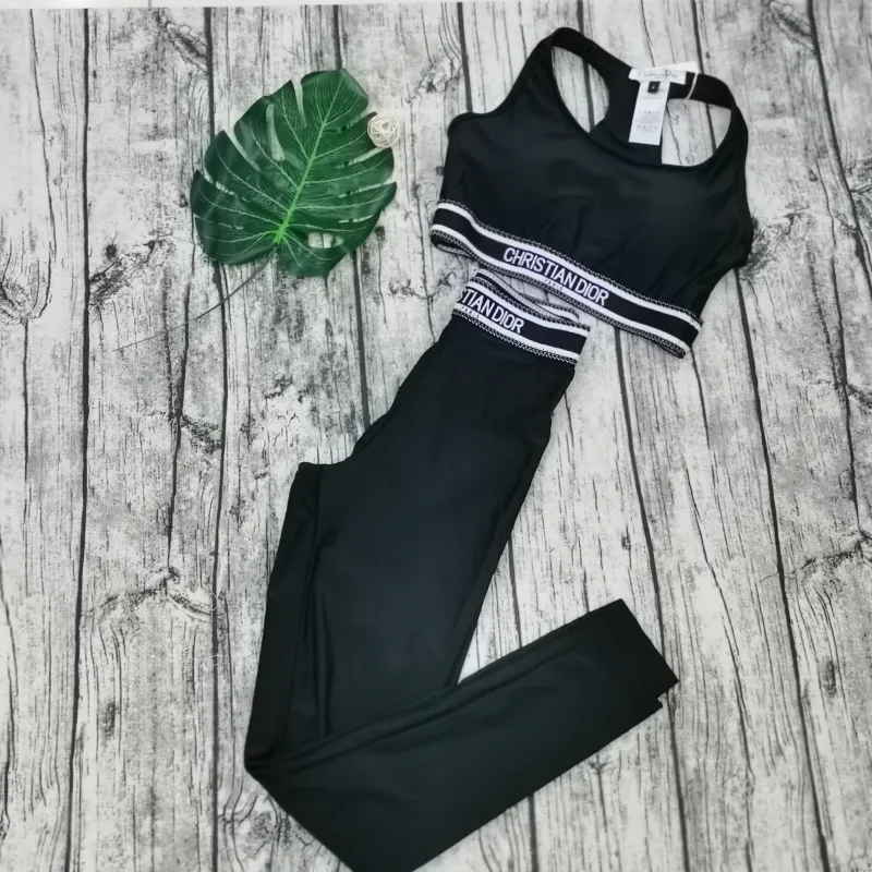 DIOR Black Digital Print One Piece DOT Backless Spandex/Polyester Printed Sunmmer Female Adult Holiday