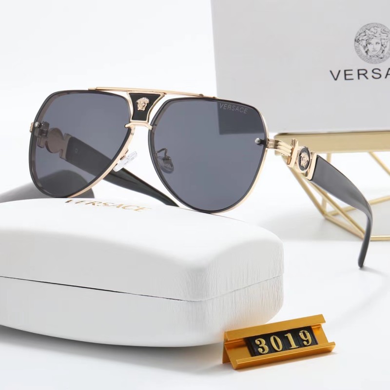 VERSACE Champagne PC Multi AC Women's Outdoor Fashion Sunglasses