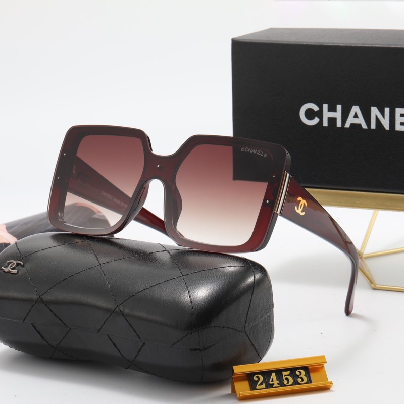 CHANEL Brown PC Multi AC Women's Outdoor Fashion Sunglasses
