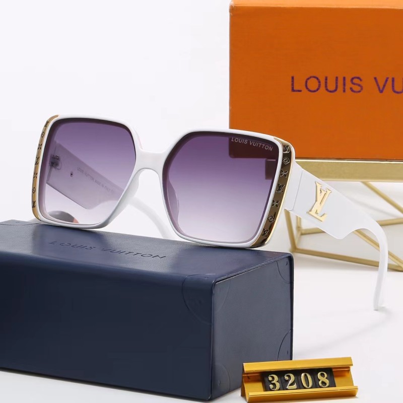 LOUIS VUITTON S Black PC Multi AC Women's Outdoor Unisex Sunglasses