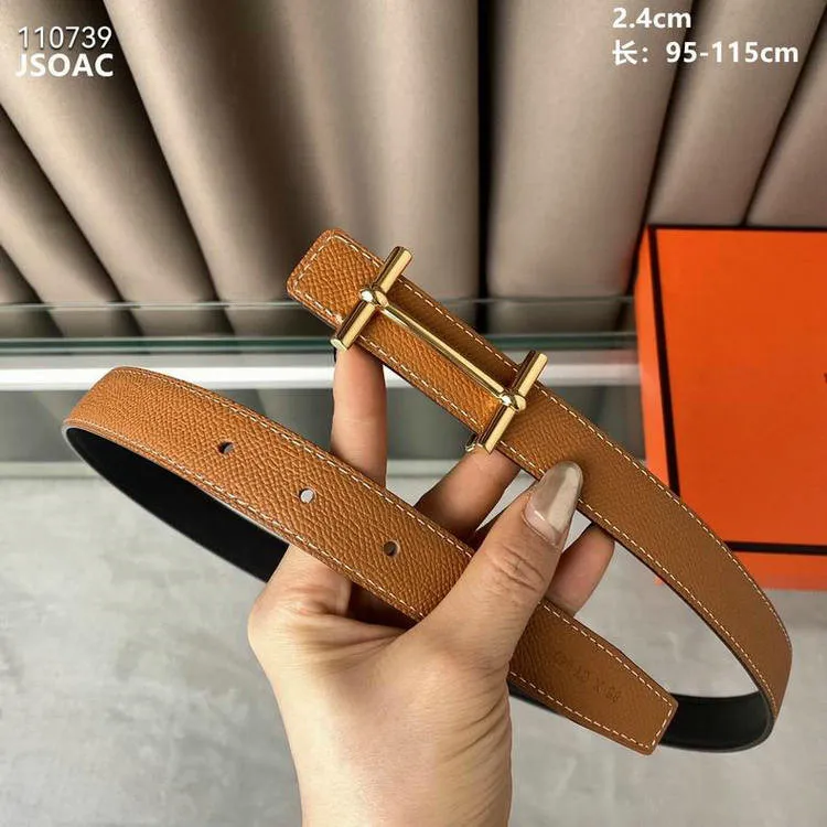 H Belts 3A 2.4CM-12 Good Quality
