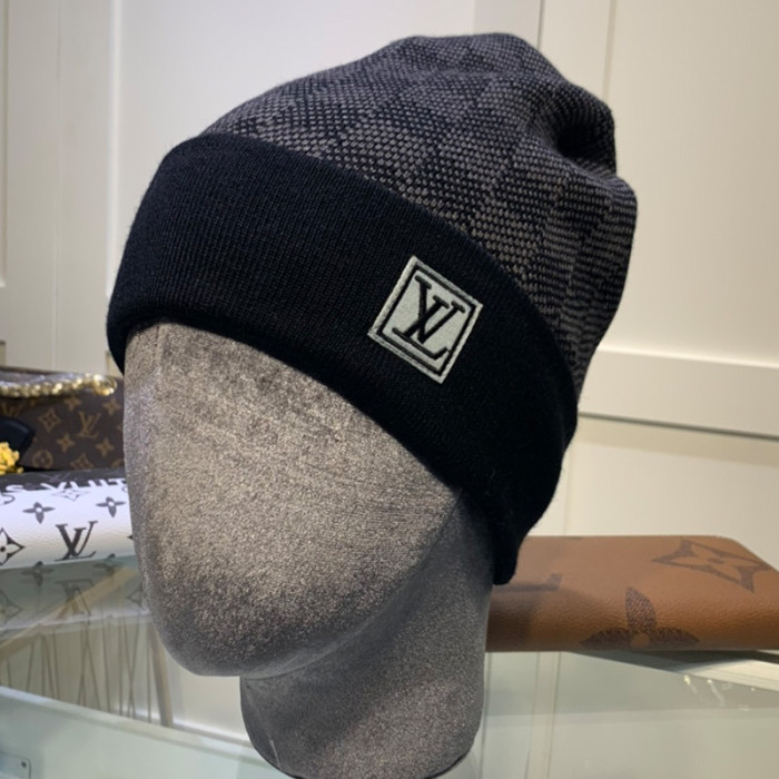 Men Women Beanie Hat Winter Wool Knitted Baggy Pull On Soft Caps