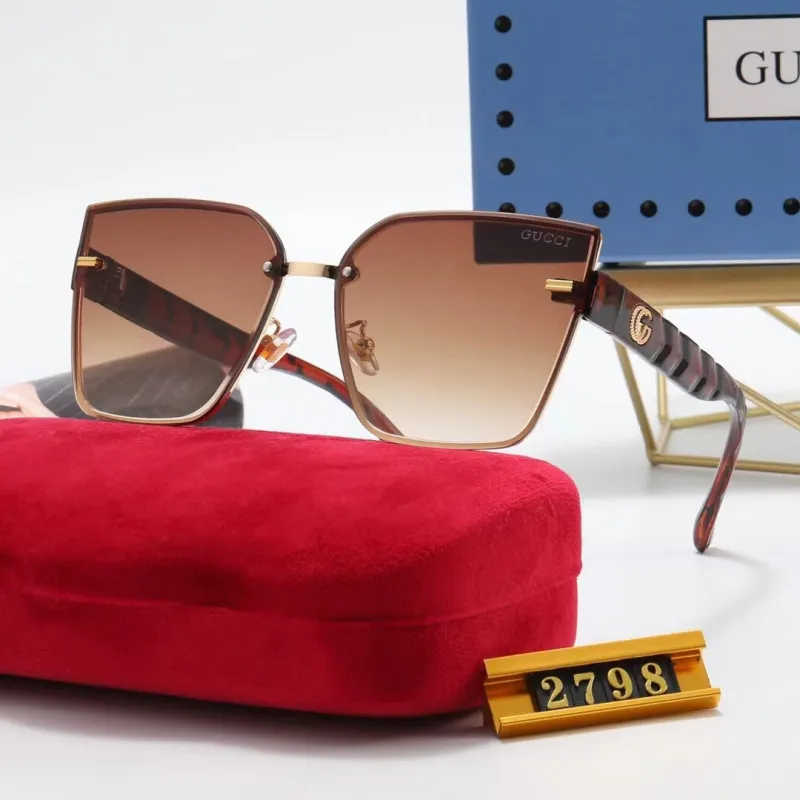 GUCCI Champagne PC Multi AC Women's Outdoor Fashion Sunglasses
