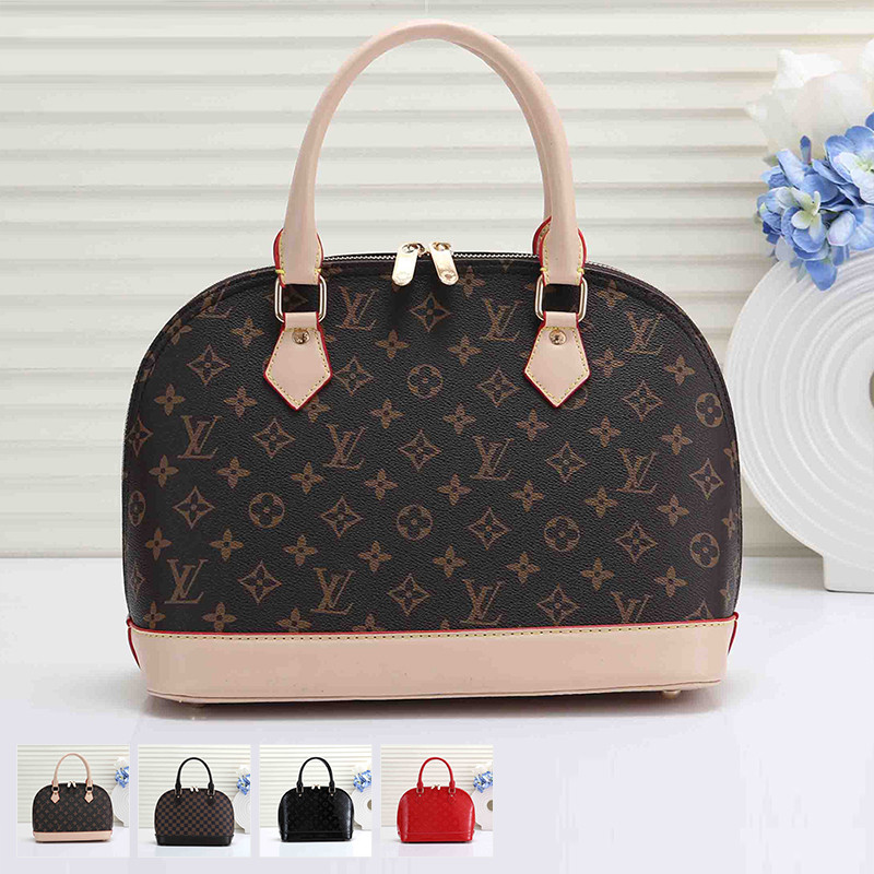 Women Leather Shoulder Bag Tote Handles Bag Handbags Size L