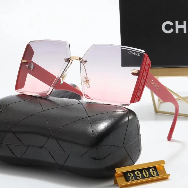 CHANEL Champagne PC Multi AC Women's Outdoor Rimless Sunglasses