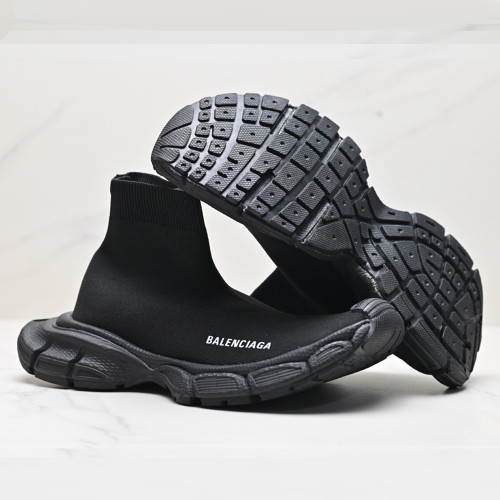 Men Women High Top Sneakers Casual Trainers Athletic Shoes Sock Knit Sneaker Unisex 35-46