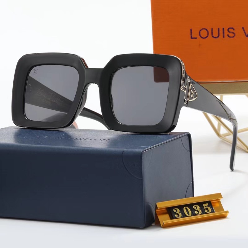 LOUIS VUITTON S Black PC Multi AC Women's Outdoor Fashion Sunglasses