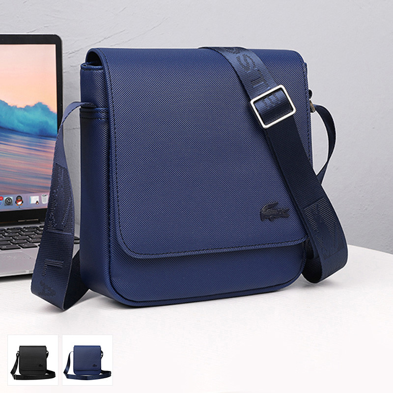 Men Outdoor Messenger Shoulder Bag Flap Bags Leather Small Handbags Business