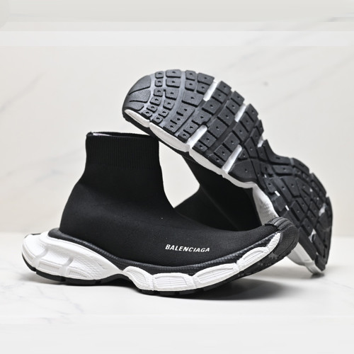 Men Women High Top Sneakers Casual Trainers Athletic Shoes Sock Knit Sneaker Unisex 35-46