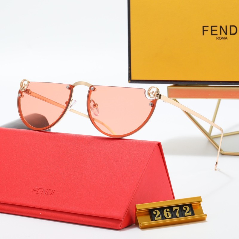 FENDI Champagne PC Multi AC Women's Outdoor Personality