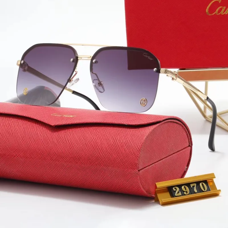 Cartier Champagne PC Multi AC Women's Outdoor Trendy Sunglasses