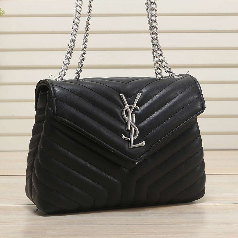 Women Quilted Shoulder Bag Leather Tote Crossbody Small Medium Flap Bag Chain Handbags