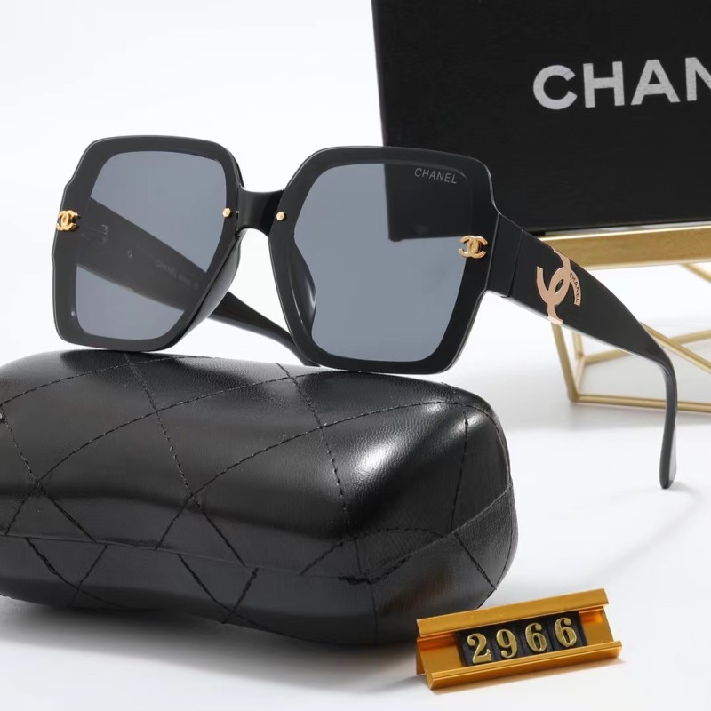 CHANEL S Black PC Multi AC Women's Outdoor Fashion Sunglasses