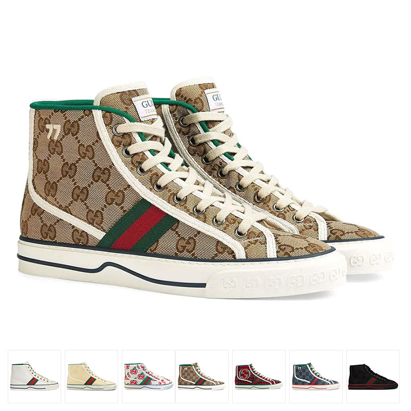 Men Women High Top Embroidered Sneakers Casual Trainers Athletic Shoes Unisex 35-44
