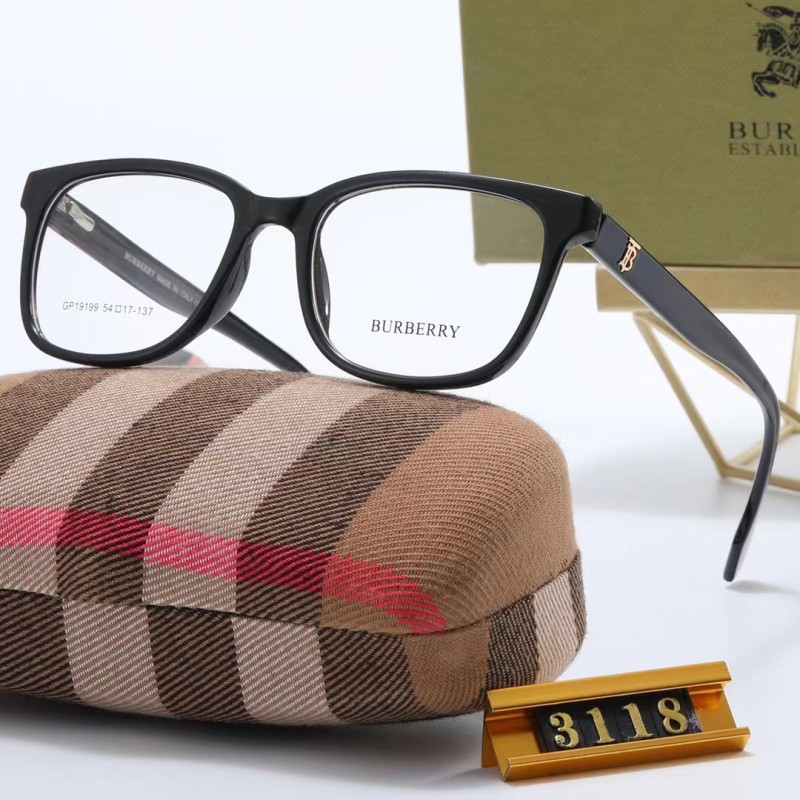 BURBERRY S Black PC Clear AC Women's Outdoor Square Sunglasses