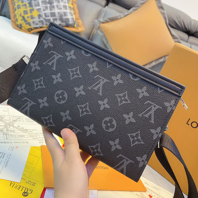 Men Messenger Shoulder Bag Clutch Wallets Handbags Business Bags