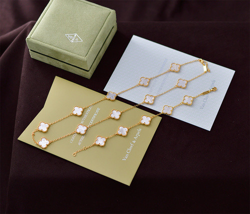 Ven cleef necklace bracelet set_27_beibei_b_4_1 fashion designer replica luxury jewelry
