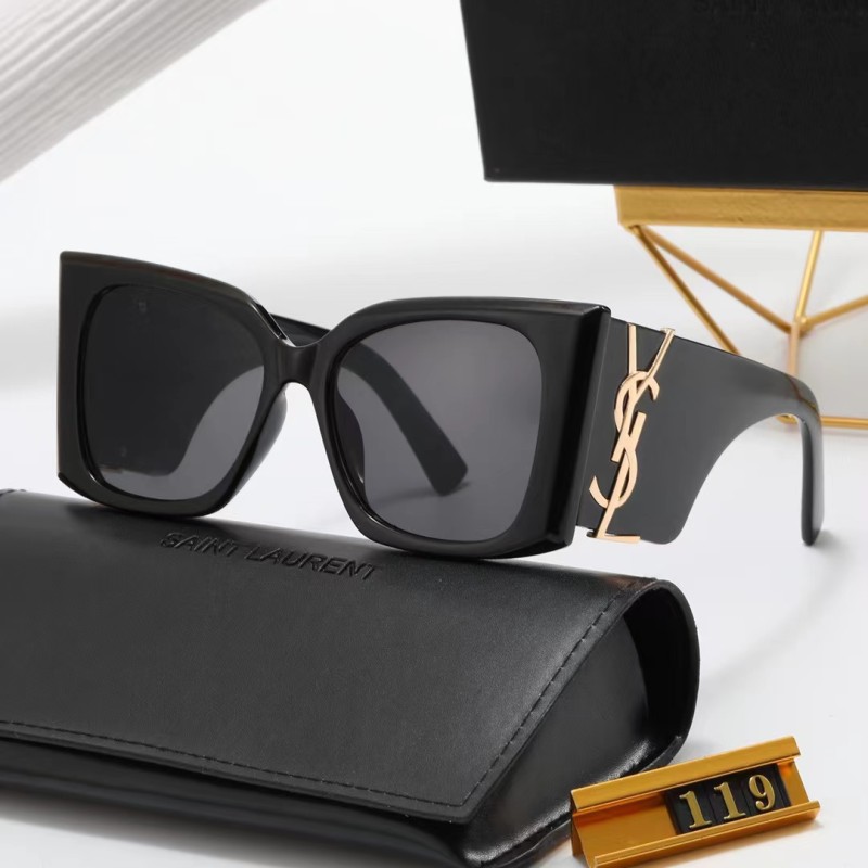 YSL S Black PC Multi AC Women's Outdoor Personality