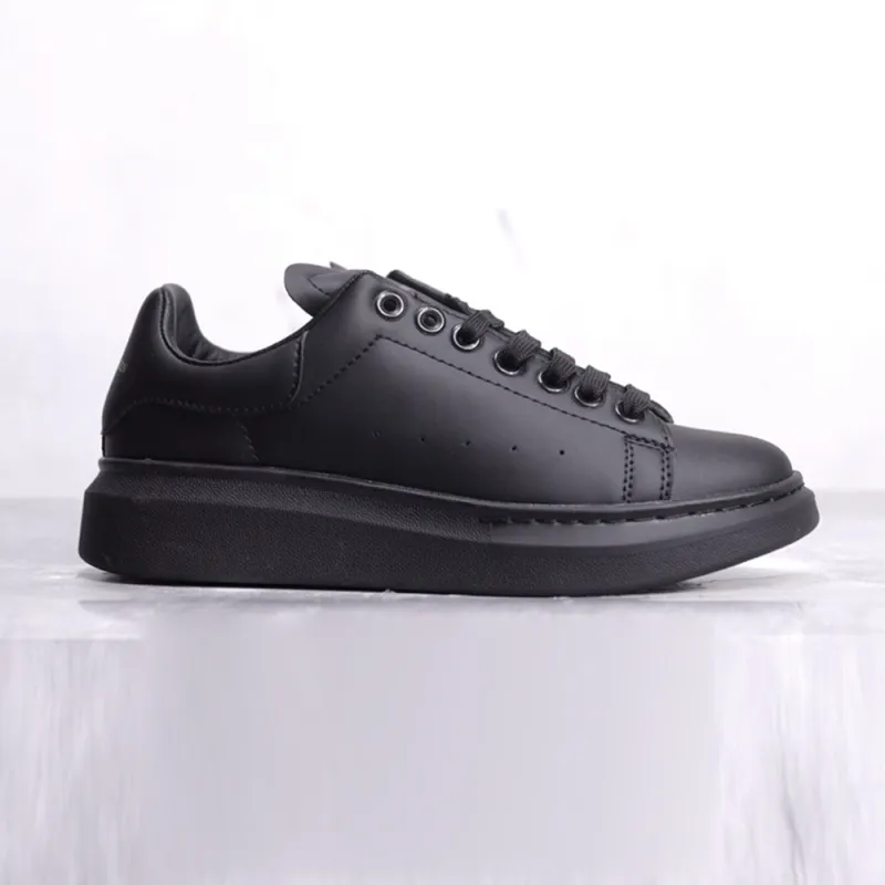 Men Women Sneakers Leather Platform Athletic Shoes Unisex