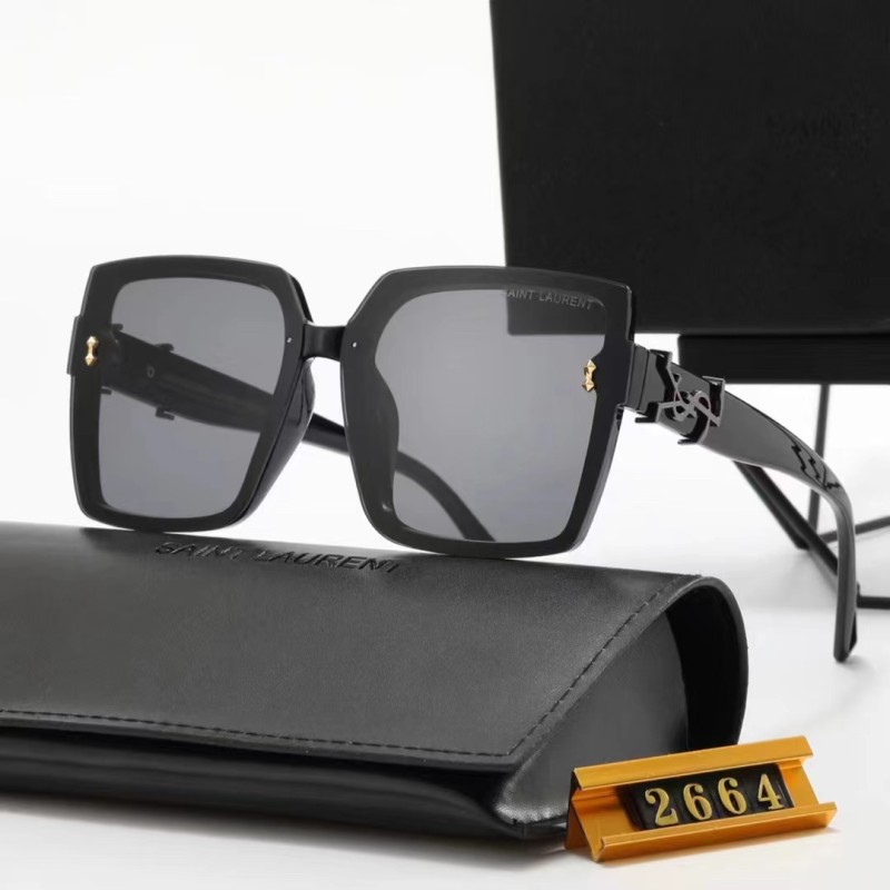 YSL S Black PC Multi AC Women's Outdoor Fashion Sunglasses