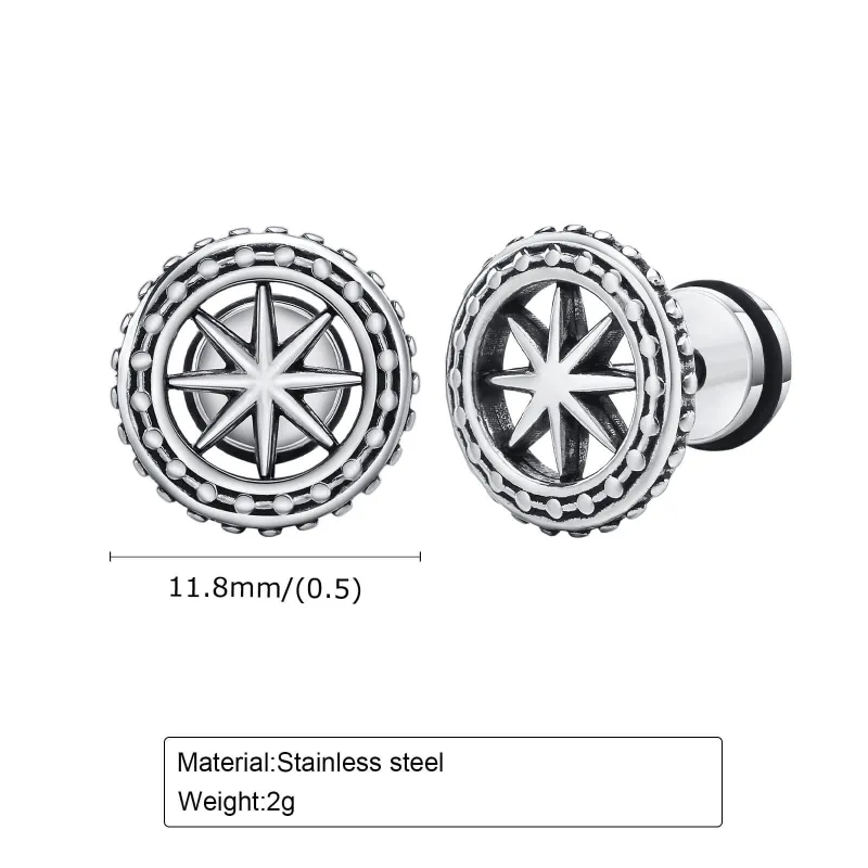 Wholesale Stainless Steel Octopus Earrings