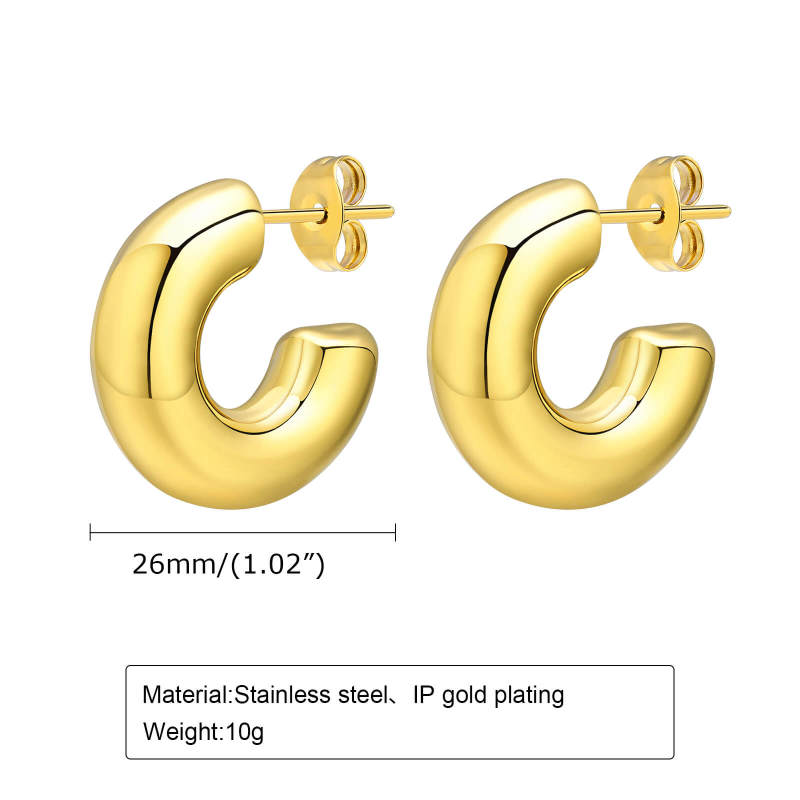 Wholesale Stainless Steel Womens Fashion Earrings