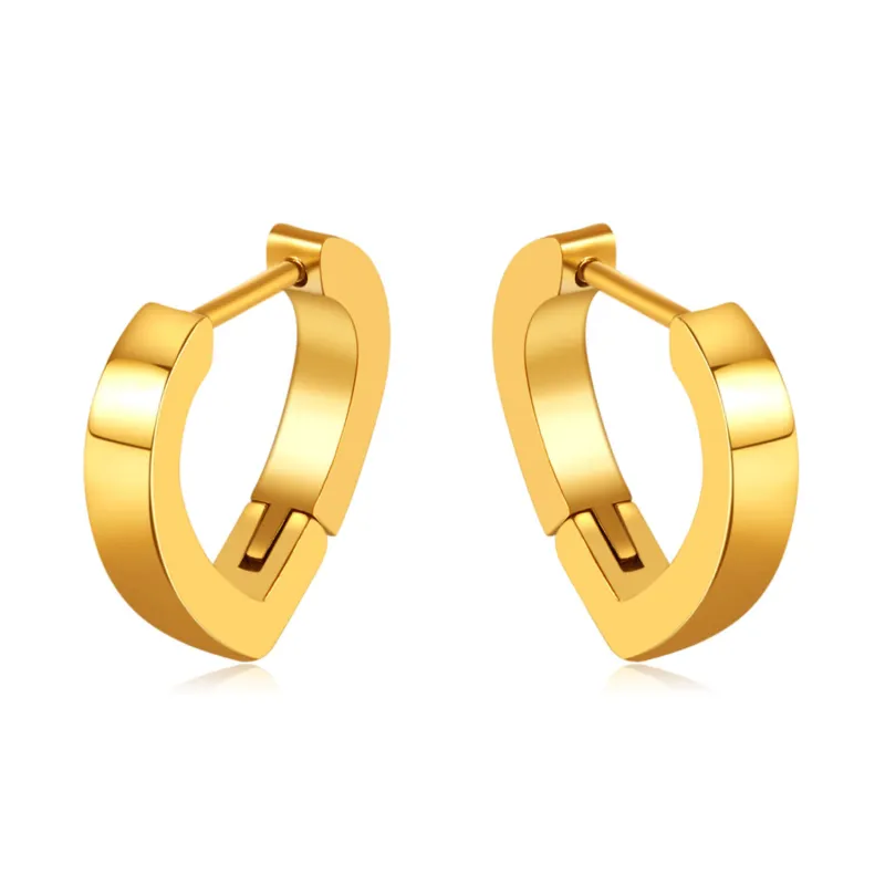 Wholesale Stainless Steel Heart Earring