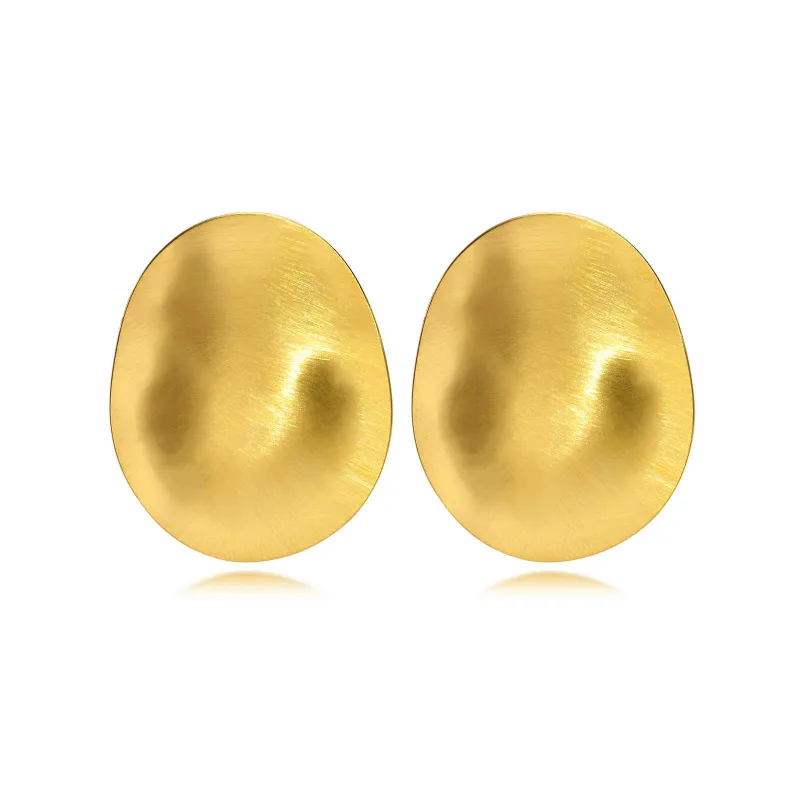 Wholesale Stainless Steel Matt Earring
