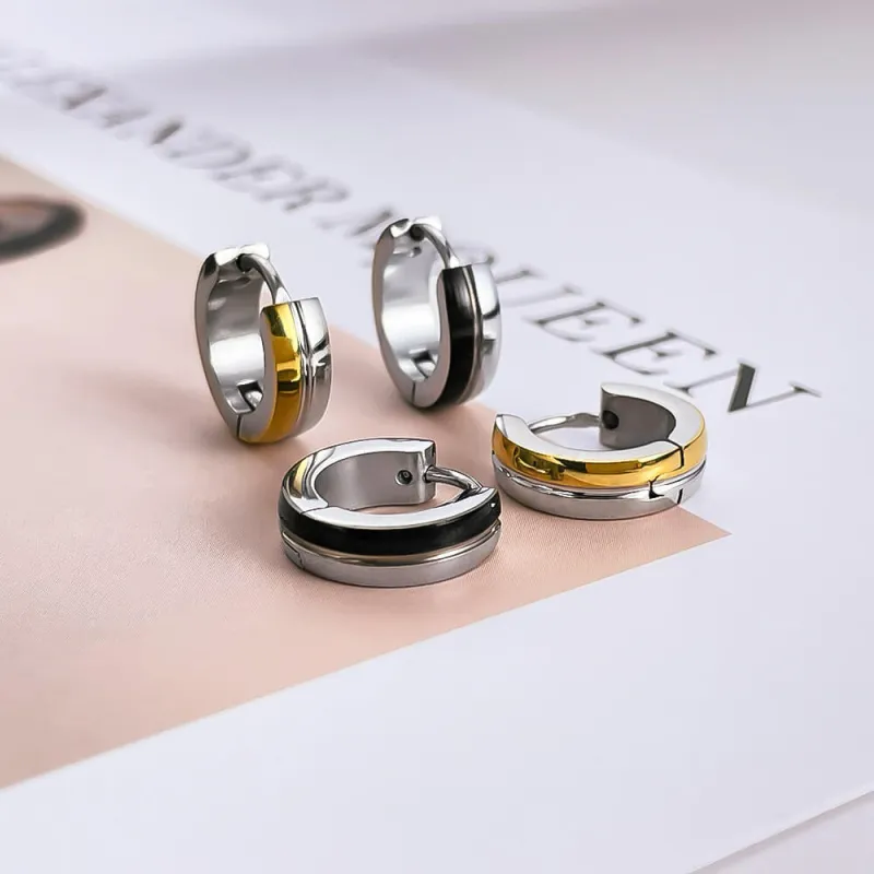 Wholesale Stainless Steel Mens Earrings