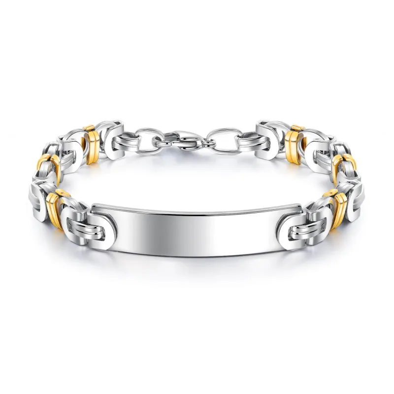 Wholesle Stainless Steel Personalised Bracelet for Men
