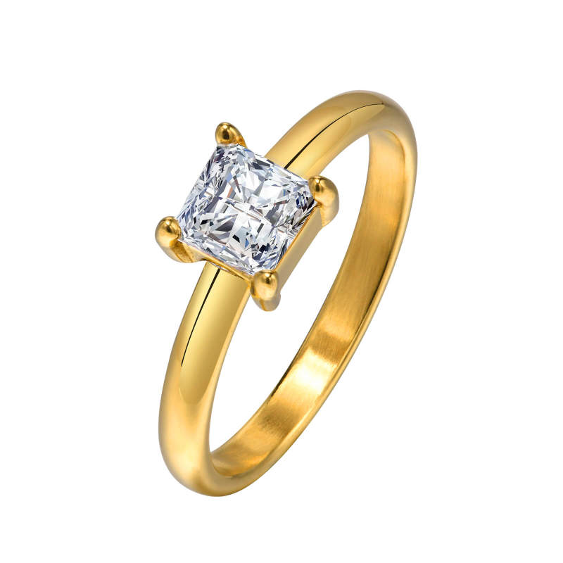 Wholesale Stainless Steel 5mm CZ Rings