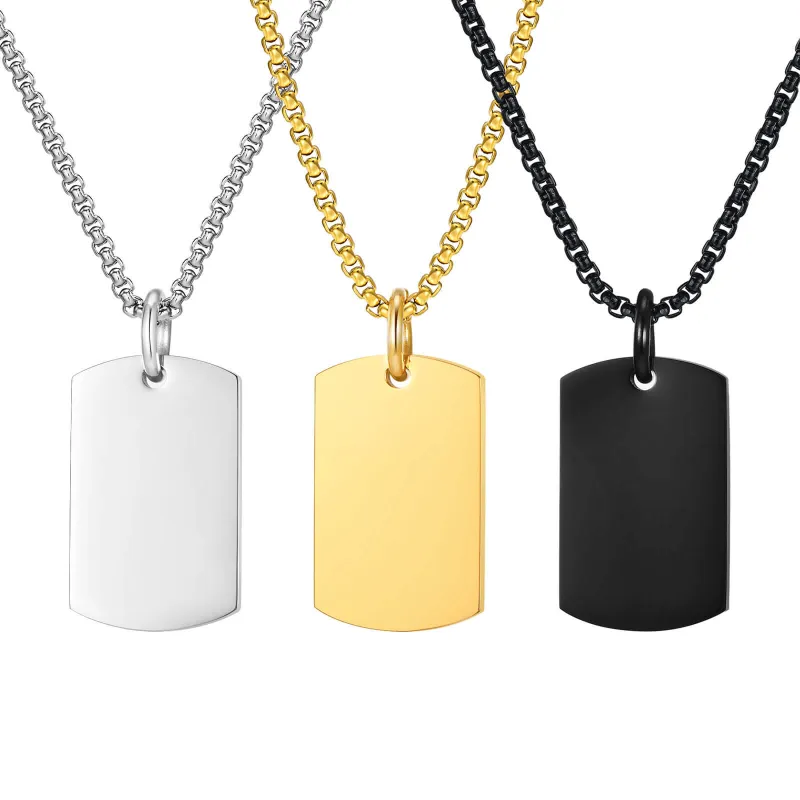 Wholesale Stainless Steel High Polished Dog Tag